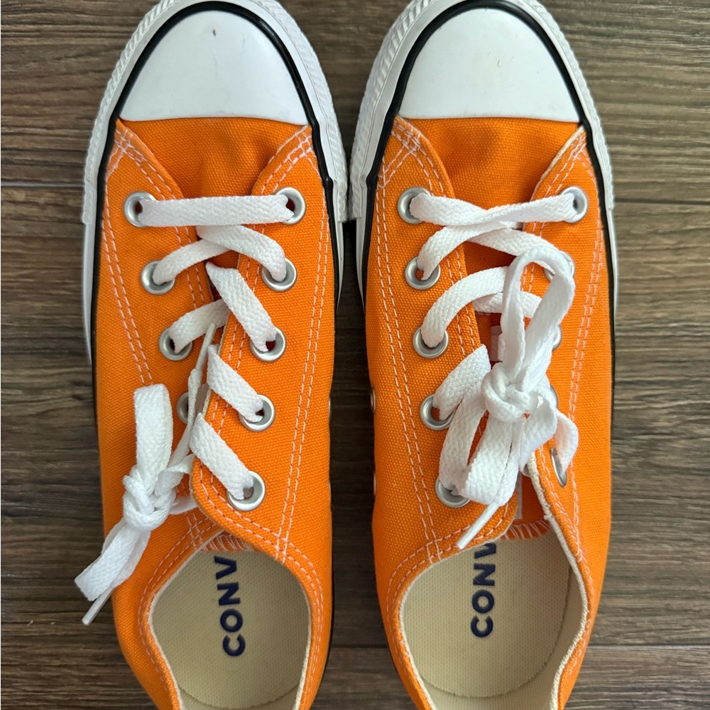 Converse Orange Sneakers